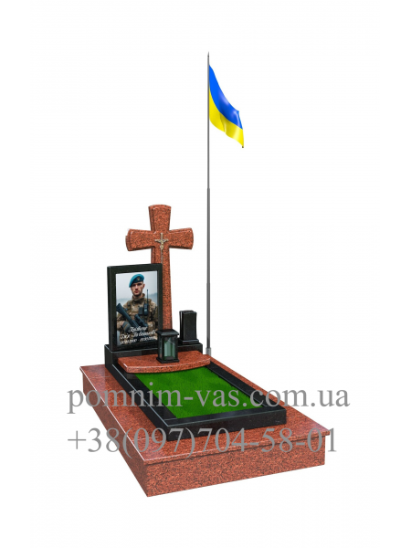 ОДИНАРНЫЙ ПАМЯТНИК  ВОЕННОМУ ПВ-33 фотография