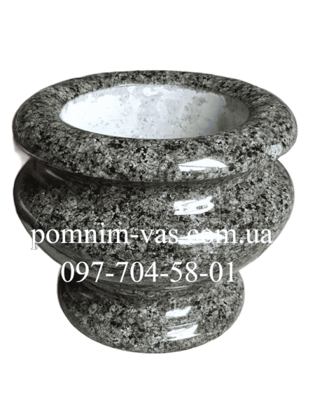 Вазон з граніту VZ-4 фото Вазон з граніту VZ-4 фотография