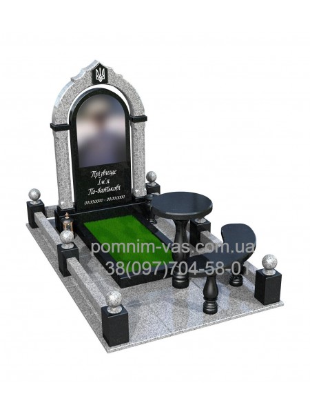 ОДИНАРНЫЙ ПАМЯТНИК ВОЕННОМУ ПВ-3 фотография