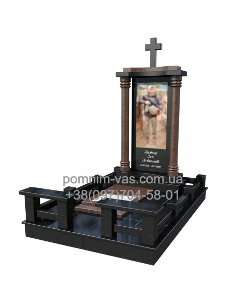 ОДИНАРНЫЙ ПАМЯТНИК ВОЕННОМУ ПВ-37 фотография