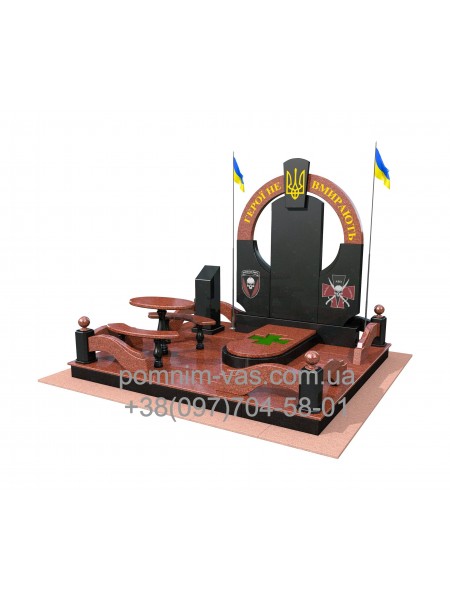 ОДИНАРНЫЙ ПАМЯТНИК ВОЕННОМУ ПВ-5 фотография