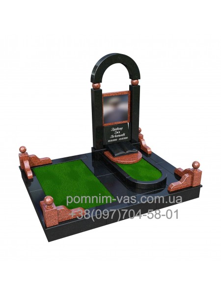 ОДИНАРНЫЙ ПАМЯТНИК  ВОЕННОМУ ПВ-53 фотография