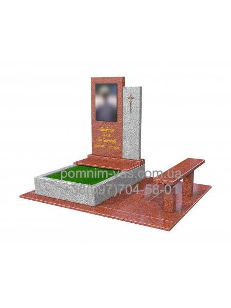 ОДИНАРНЫЙ ПАМЯТНИК  ВОЕННОМУ ПВ-63 фотография