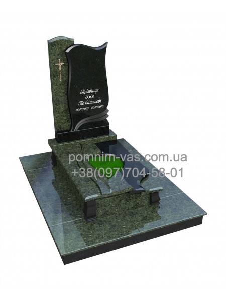 ОДИНАРНЫЙ ПАМЯТНИК  ВОЕННОМУ ПВ-66 фотография