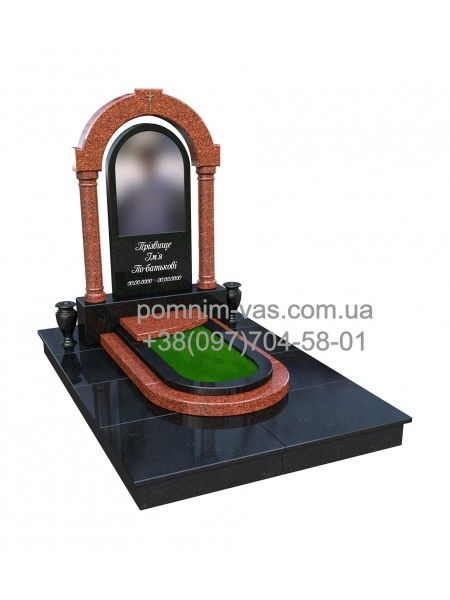 ОДИНАРНЫЙ ПАМЯТНИК  ВОЕННОМУ ПВ-69 фотография