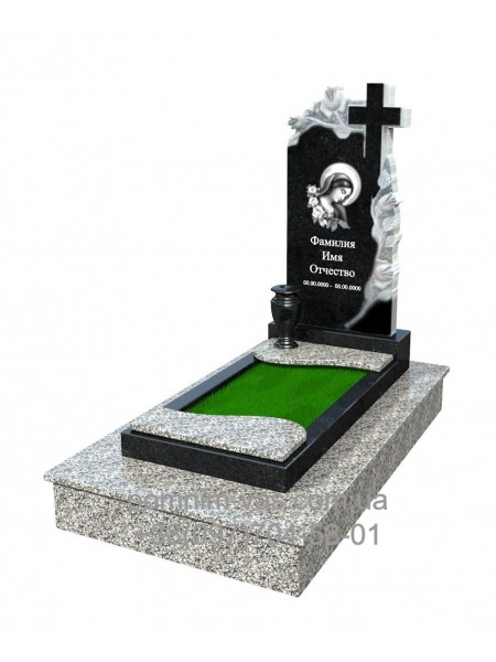 ОДИНАРНЫЙ ПАМЯТНИК  ВОЕННОМУ ПВ-72 фотография