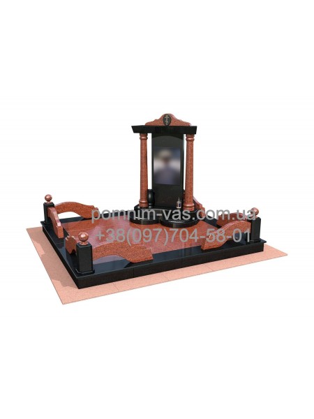 ОДИНАРНЫЙ ПАМЯТНИК ВОЕННОМУ ПВ-81 фотография