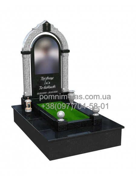 ОДИНАРНЫЙ ПАМЯТНИК ВОЕННОМУ ПВ-86 фотография