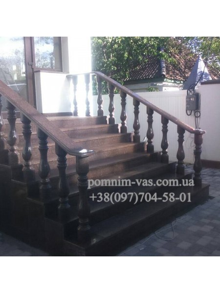 Гранітні сходи GS-3 фото Гранітні сходи GS-3 фотография