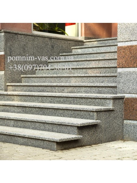 Гранітні сходи GS-5 фото Гранітні сходи GS-5 фотография