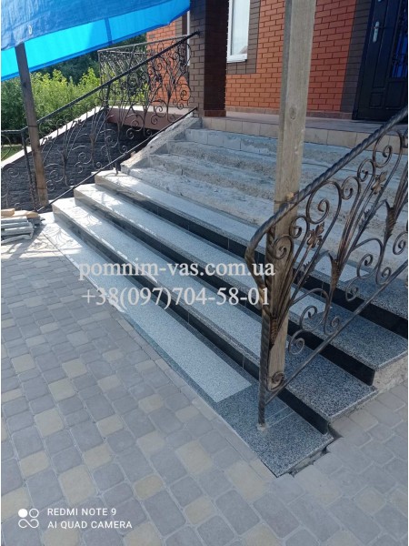 Гранітні сходи GS-6 фото Гранітні сходи GS-6 фотография