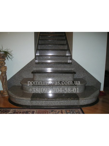 Гранітні сходи GS-9 фото Гранітні сходи GS-9 фотография