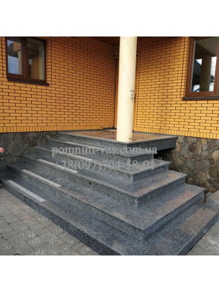 Гранітні сходи GS-14 фото Гранітні сходи GS-14 фотография
