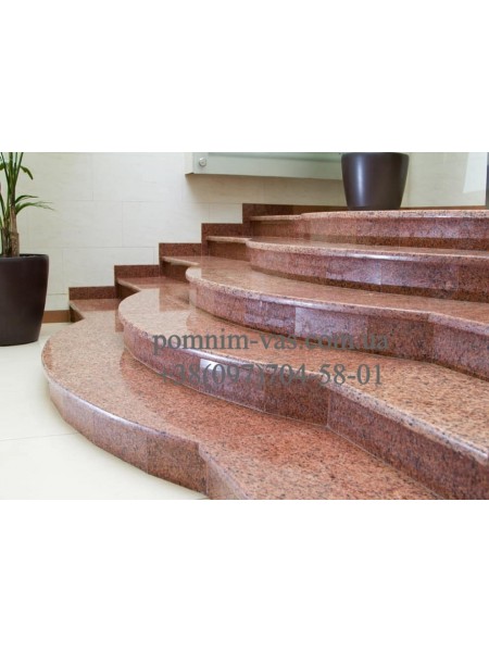Гранітні сходи GS-19 фото Гранітні сходи GS-19 фотография