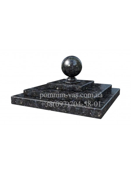 Гранітна огорожа ГО-35 фотография