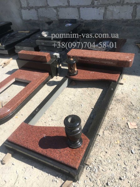 Гранітний квітник на могилу FL-5 фото Гранітний квітник на могилу FL-5 фотография