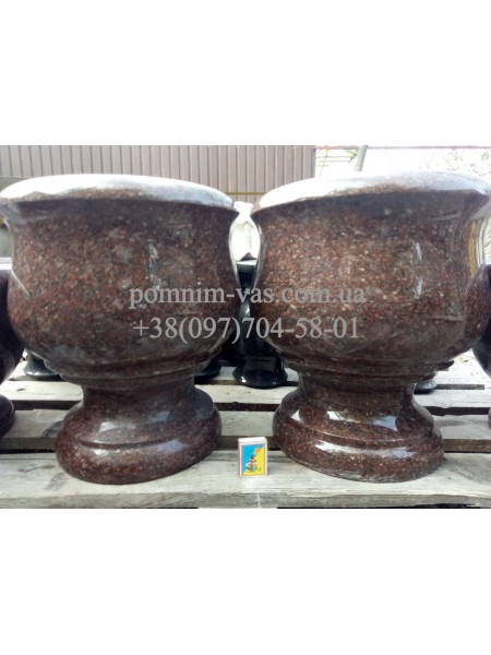 Вазон з граніту VZ-5 фото Вазон з граніту VZ-5 фотография