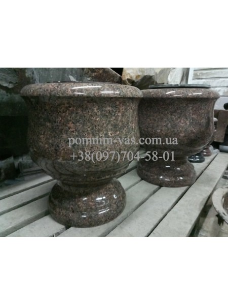 Вазон з граніту VZ-6 фото Вазон з граніту VZ-6 фотография