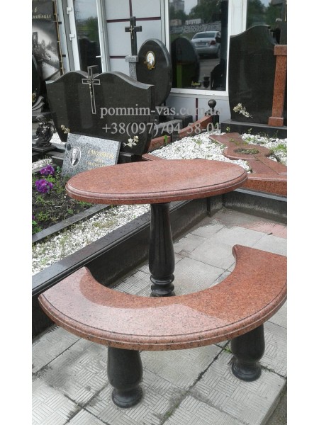 Гранітні столи та лавки SL-8 фотография